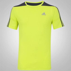 Camiseta com Proteção Solar Adidas Poliamida