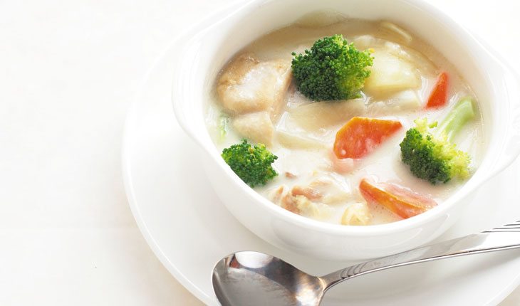 Sopa 5 - brocolis e frango
