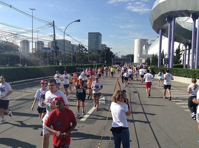 Domingo (de corrida) no shopping 