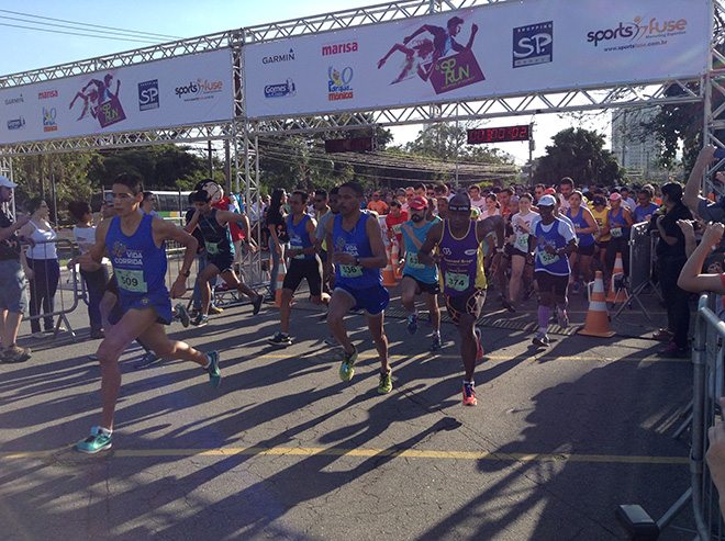 Domingo (de corrida) no shopping 