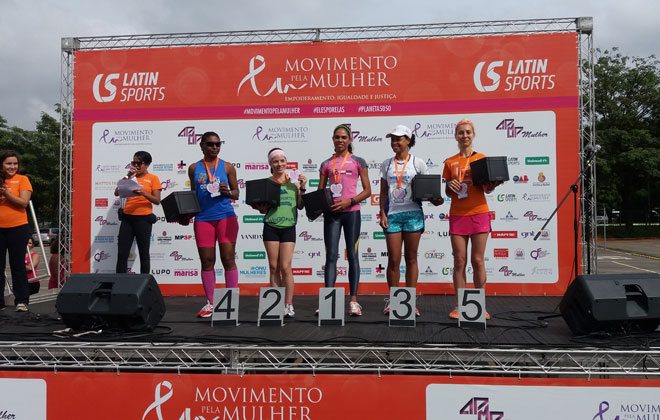 Destaques dos 5km feminino