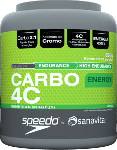 Carbo 4C - R$139,80 - Reposição energética - Créditos: Divulgação