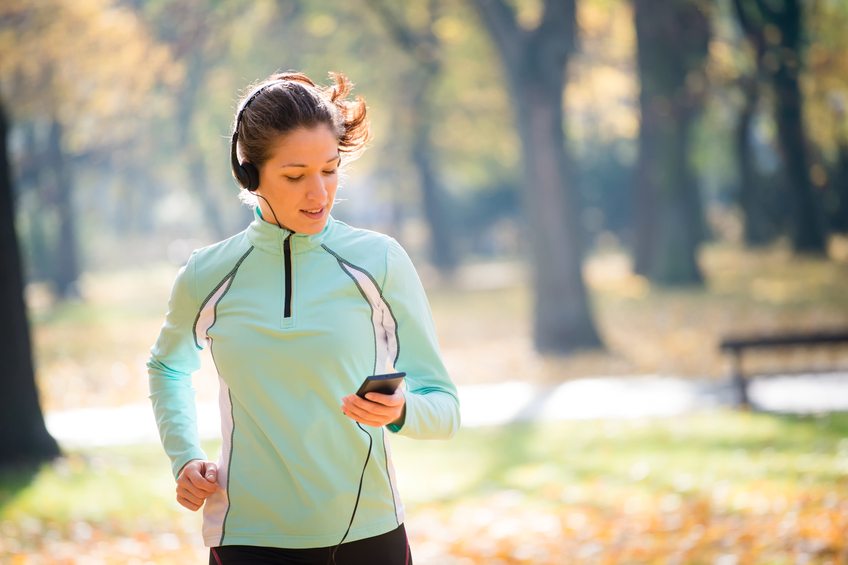 corrida com musica