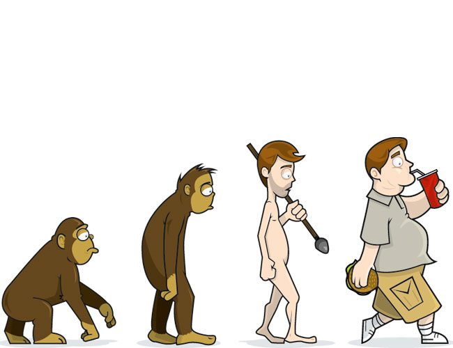 evolução do homem