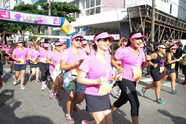 Mulheres na corrida 