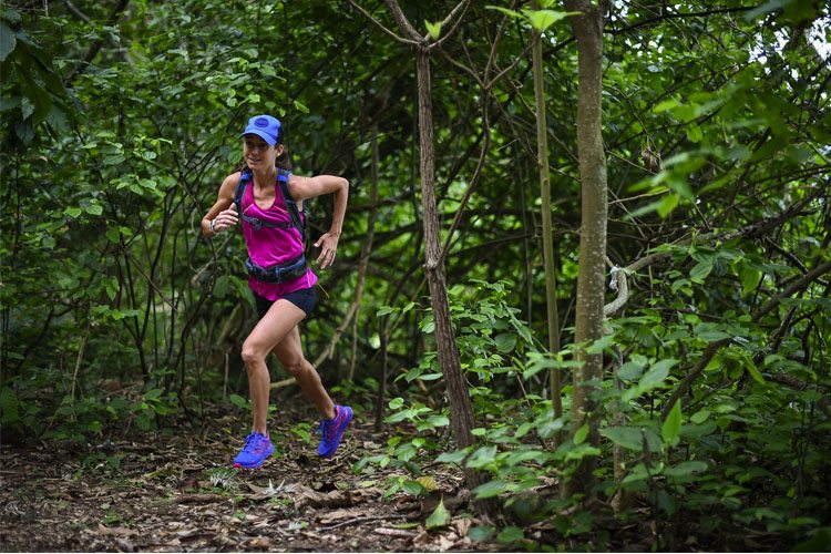 Rosália Camargo, em ultramaratona