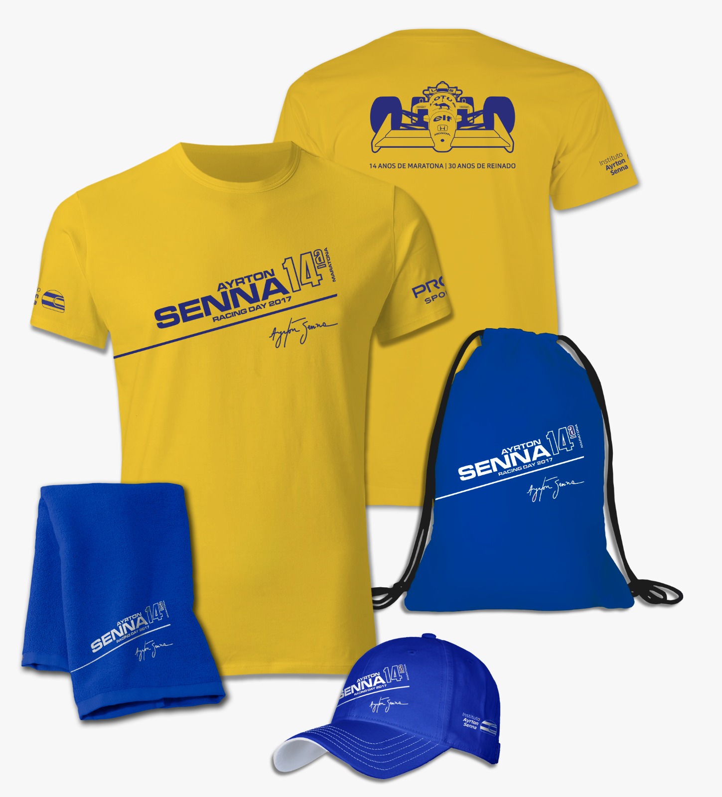 kit maratona ayrton senna