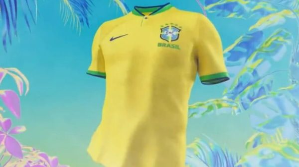 Camisa seleção brasileira 2022 / Foto: reprodução Twitter @CBF_Futebol