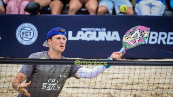 Beach Tennis define a musculatura? Treinador esclarece