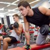 Treino de musculação